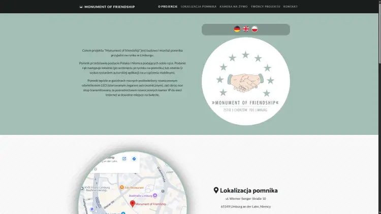 Realizacja projektu: MonumentofFriendship.eu
